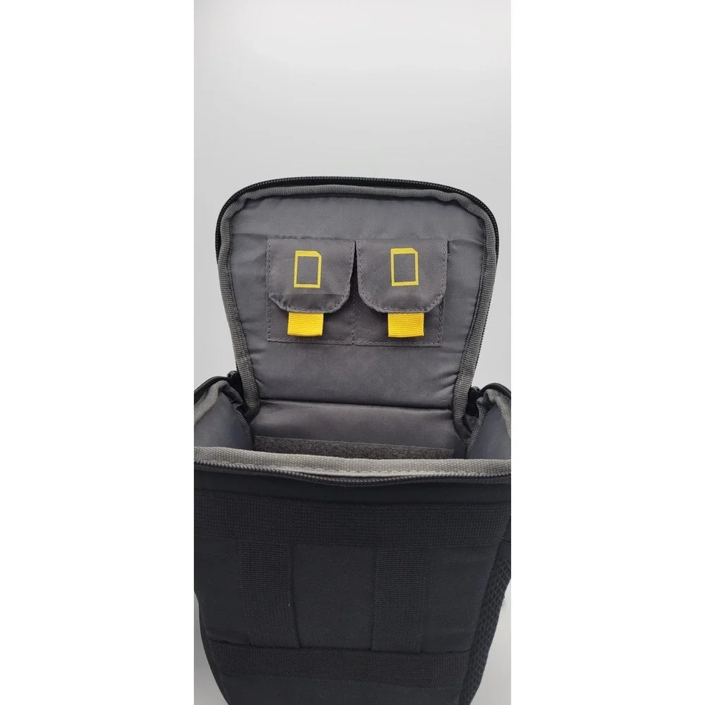 Ruggard Hunter 35 Holster Camera Bag Padded w/ Strap Black/Yellow 2 Pockets NWT